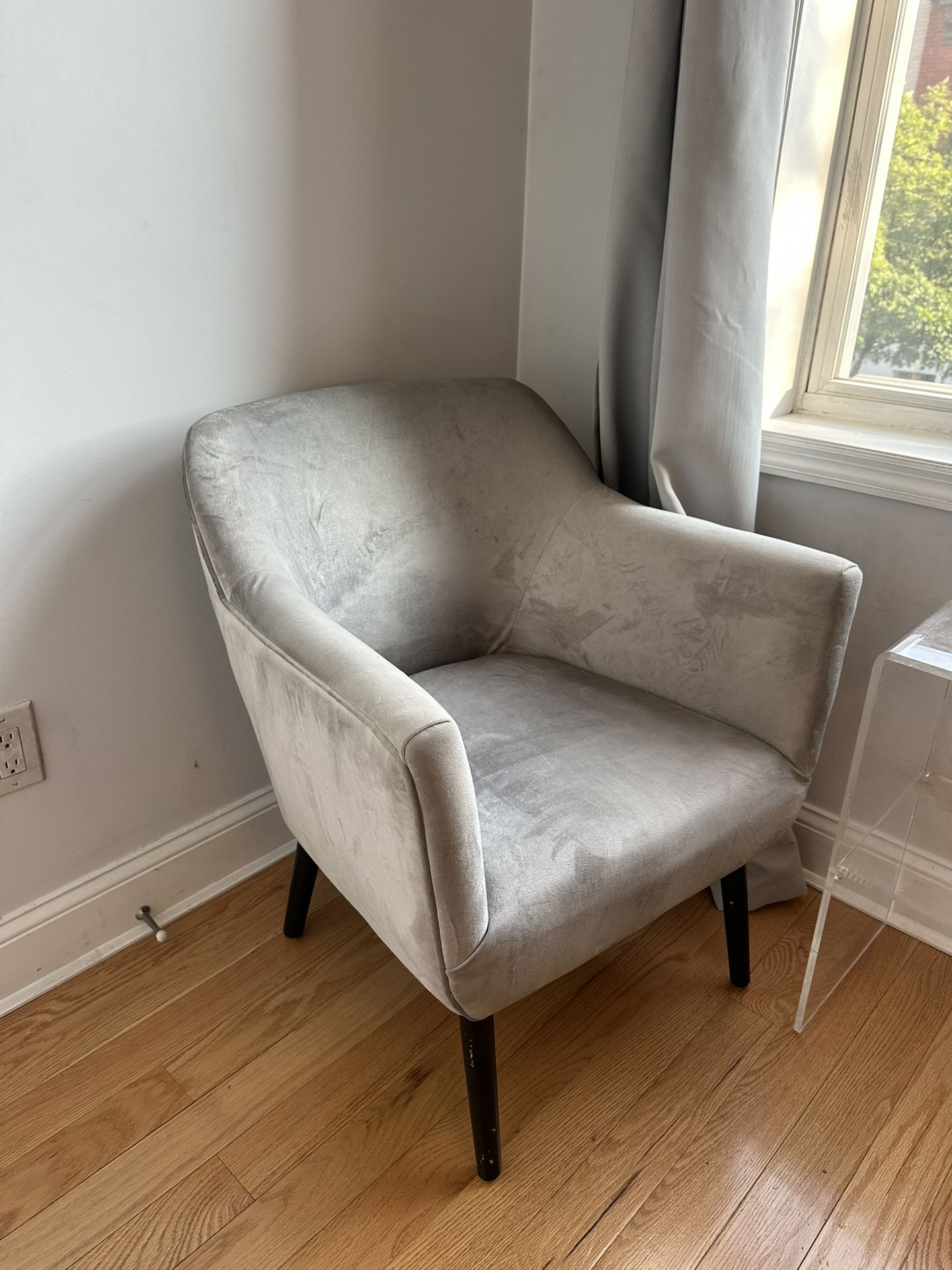 Gray Accent Chair