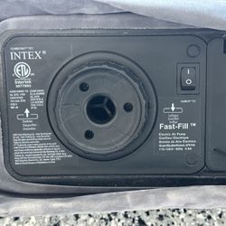 Intex Inflatable Bed With Plug In Pump