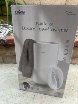 Pure enrichment towel warmer