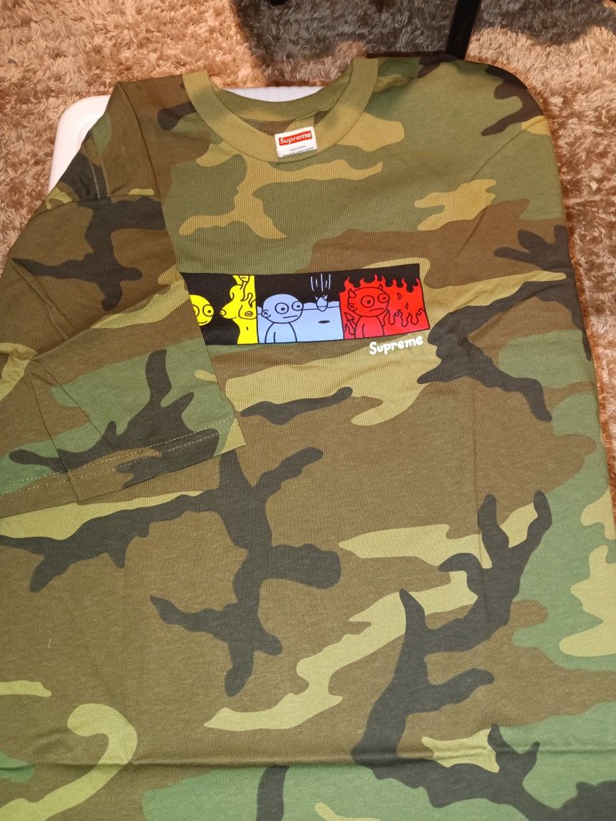 Supreme Camouflage Life Shirt 