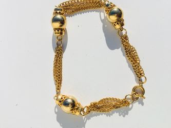 Gold plated vintage bracelet