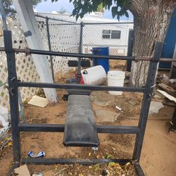 Weight Bench And Weights