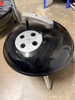 Weber Mini Charcoal Grill Camping BBQ