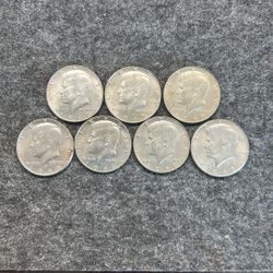 7 - Half Dollars