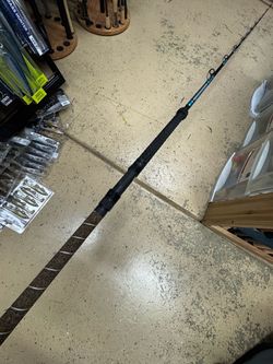 Calstar custom GF800M 20-40 custom conventional salt water fishing rod.