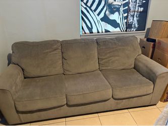 Sofa with Matching Love Seat