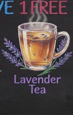 Free Lavender tea