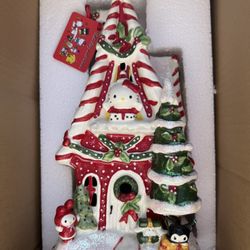 Hello Kitty Tall Christmas House $30