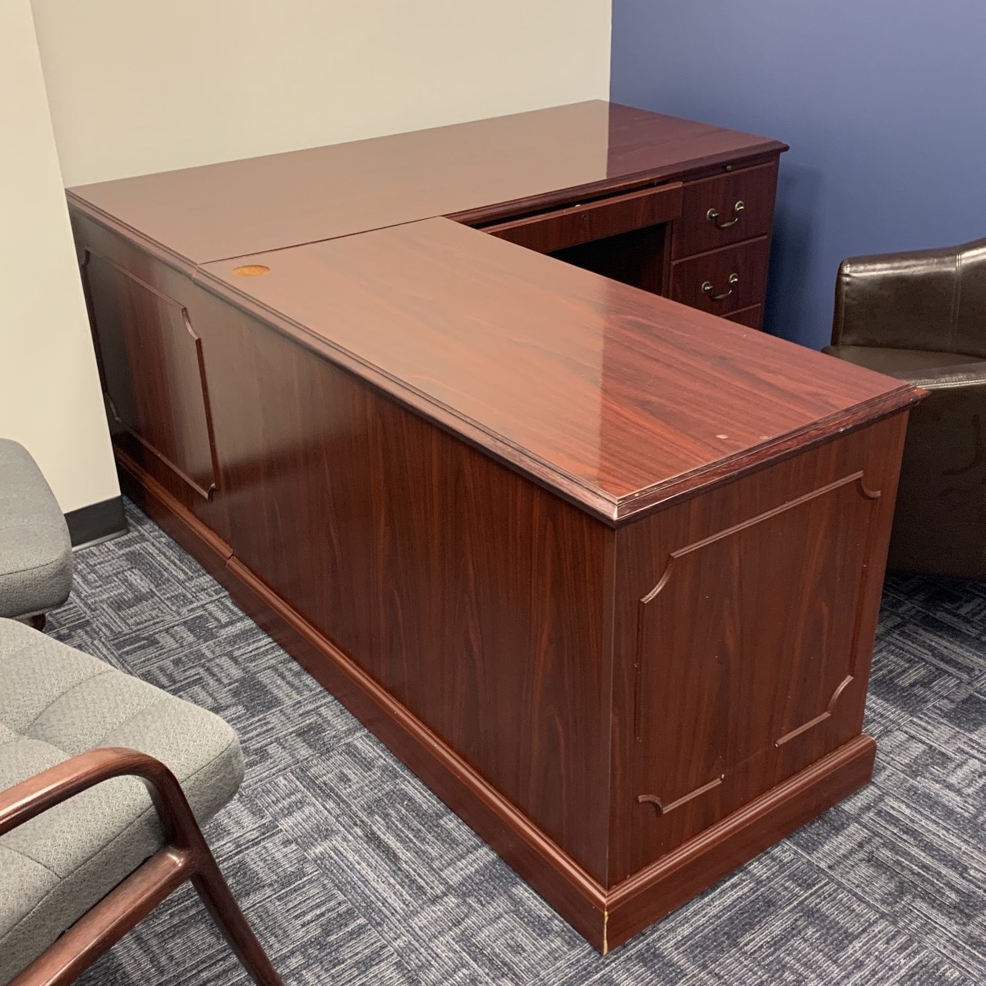 Executive Wood Desk