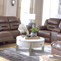 New Couch, Loveseat Recliner Sofa Set