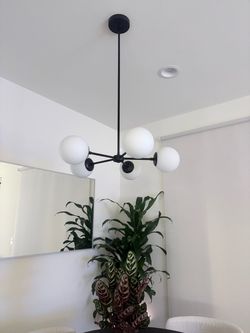 Mid-Century Modern Chandelier Pendant