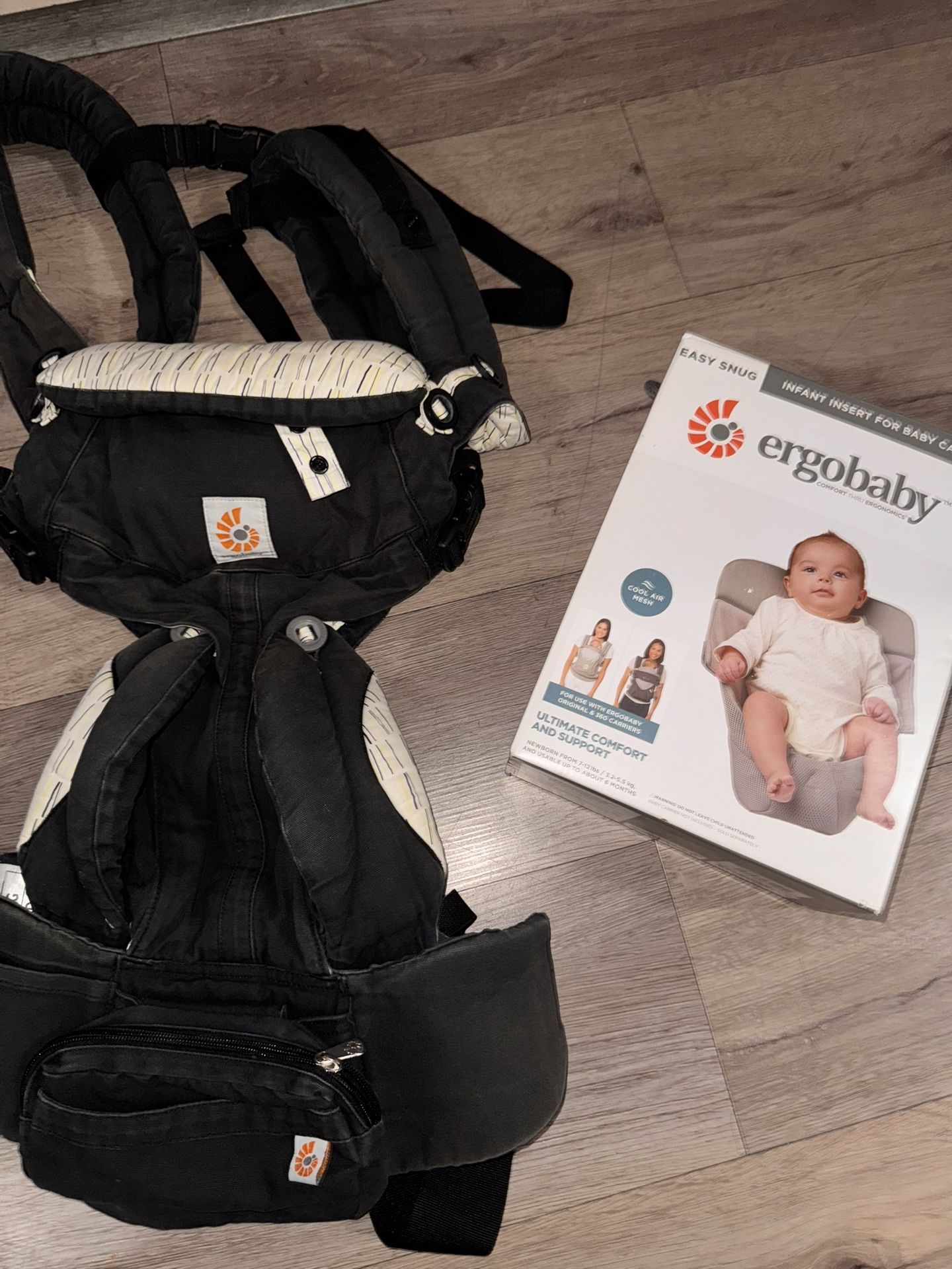 Combo Porta Bebé +inserto De Asiento 