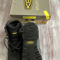 Keen Boots Louisville 6” Wp Sz 12 With The Steel Toe