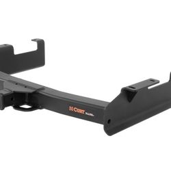 CURT 15312 Xtra Duty Class 5 Trailer Hitch, 2-In Receiver, Compatible With Select Chevrolet Silverado, GMC Sierra 2500, 3500 HD, Long-Bed