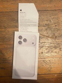 iPhone 17 Pro Max 512 gb Silver