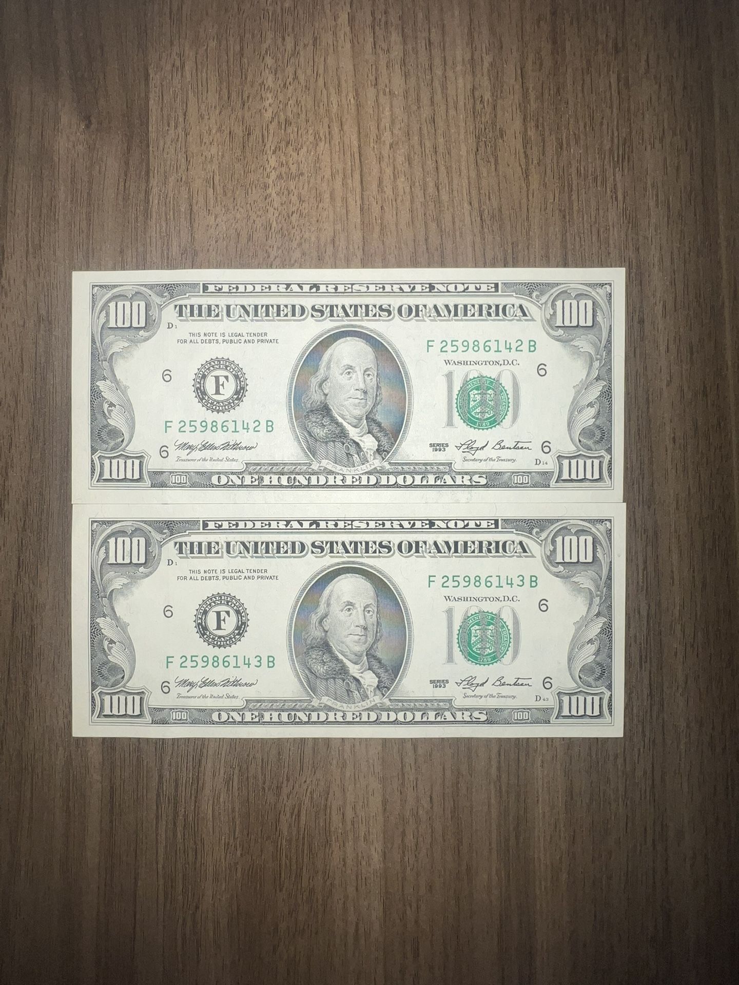 100 dollar bill