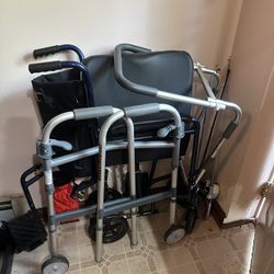 Wheelchair, Walker, Bed Assist Rail