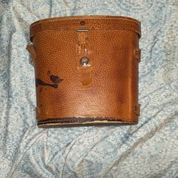 Binoculars with case