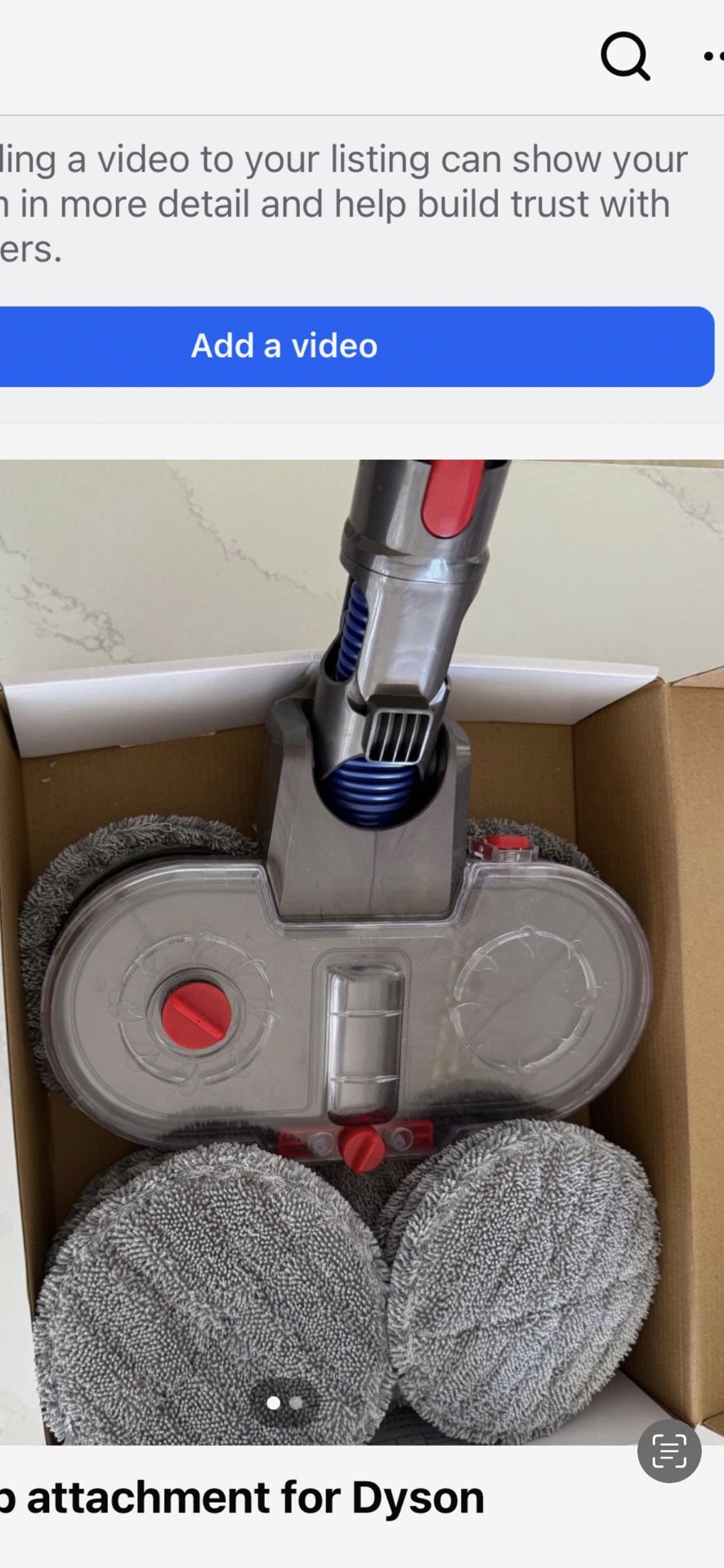 Spin Mop Attachment For Dyson