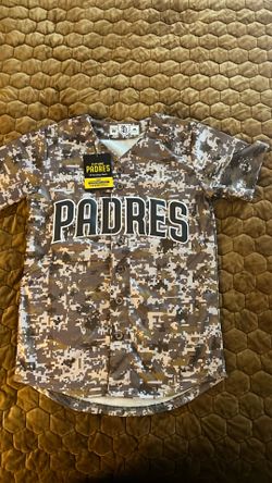 San Diego Padres camo youth medium jersey