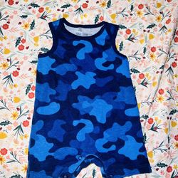 Baby Boy Camo Romper 3 Months 