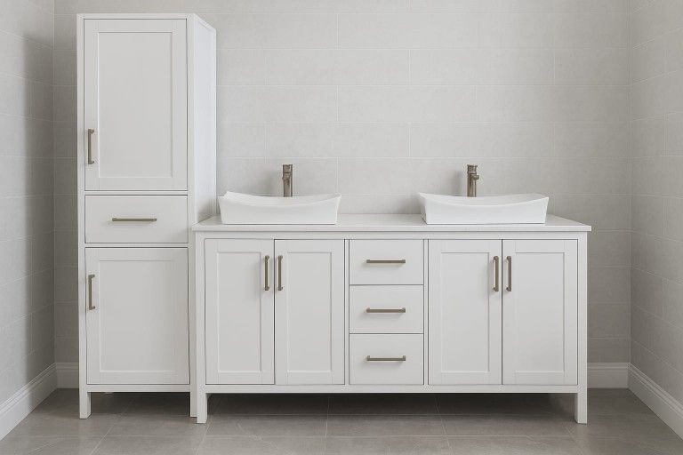 Bathroom Vanity 72"
