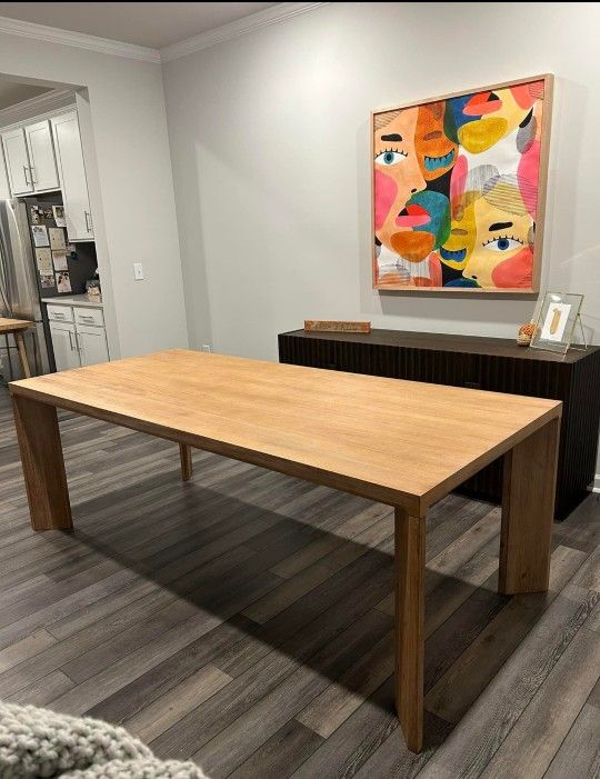 NEVER USED! Castlery, Casa Rectangular Dining Table, 71",