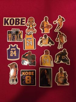 2 1/2" By 2" Kobe Stickers  $2 Each One 