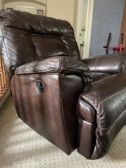 Leather Recliner 