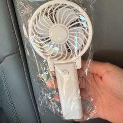New Battery Portable Handheld Fan 