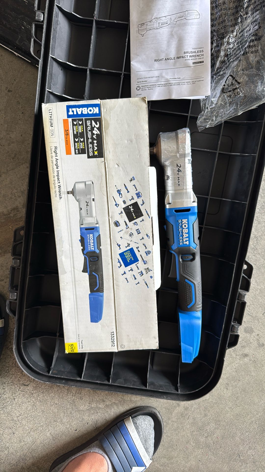 Kobalt 3/8 Right Angle Impact Wrench