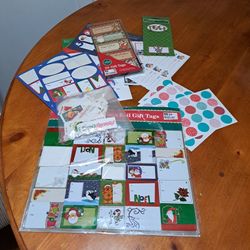 Gift Tags, Tissue & Wrap All For $3