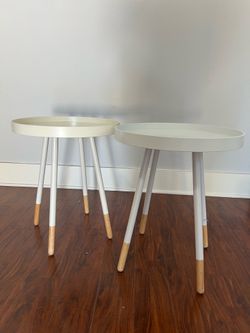 Two End Tables (buy one or both) make an offer!