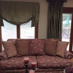 Bernhardt sofa and love seat