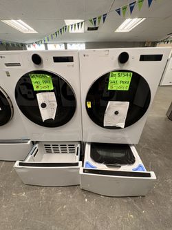 LG Washer And Dryer 2pc Set 