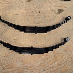 2 Pack Trailer Leaf Spring 6 Leaf Double Eye (2 packs available)