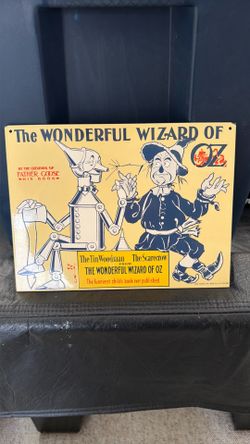 Vintage Wizard of Oz sign-
