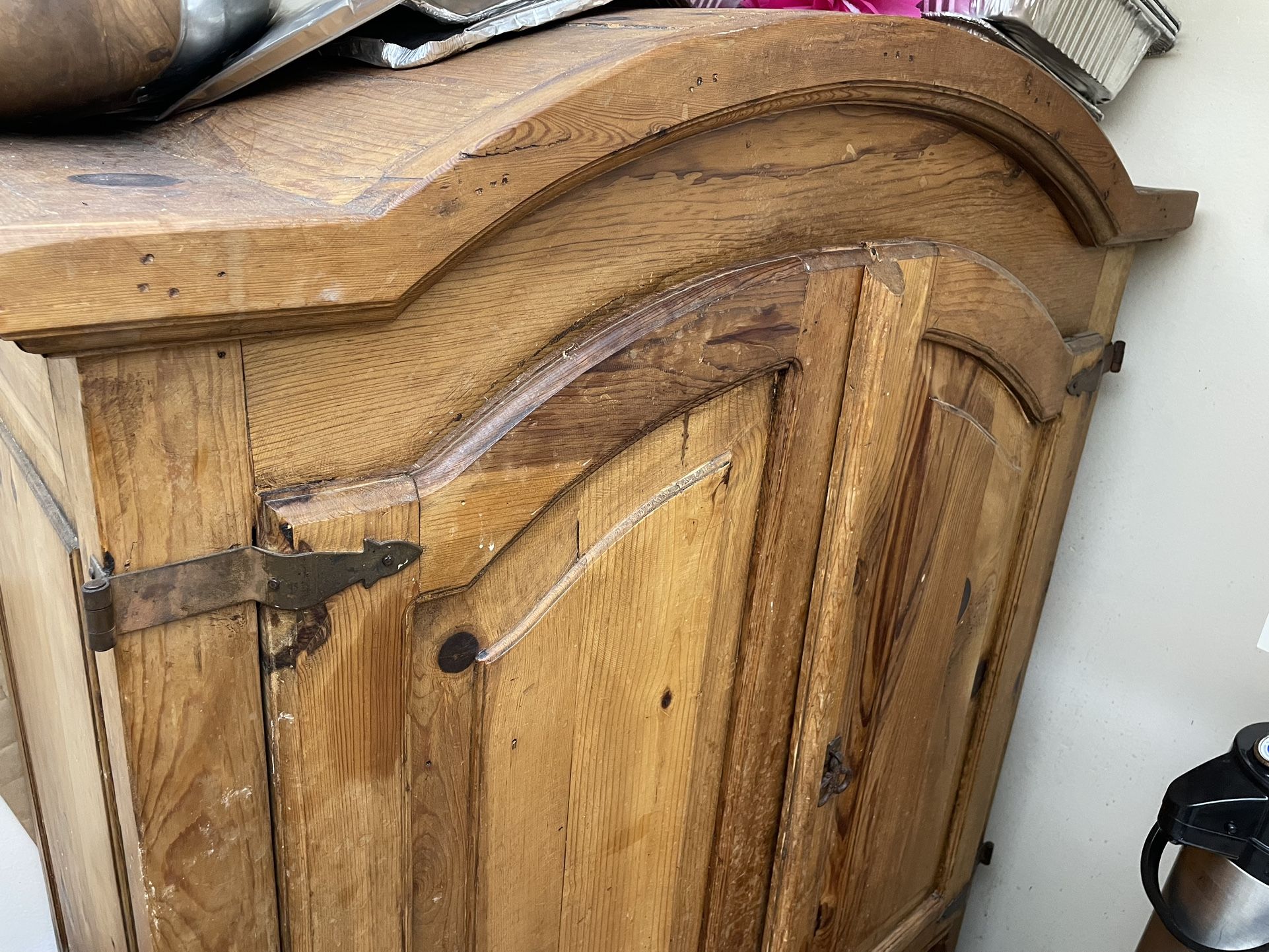 Antique Solid Wood Armoir