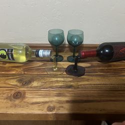 Wine Bottle Display 