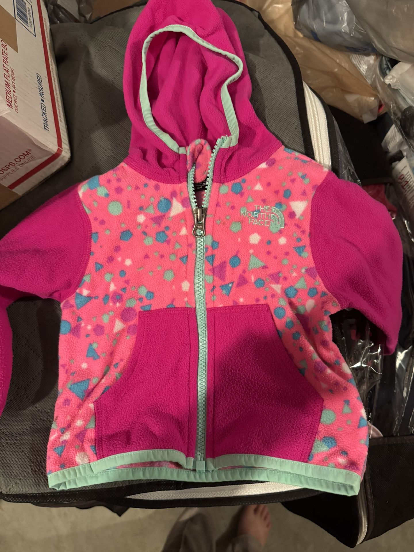 Baby Girl The North  Face Jacket Size 6-12 Months 