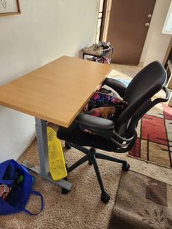 Desk and chair $15 or individual  $10