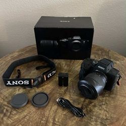 Sony A7 IV Full-Frame mirrorless Camera with 28-70mm Lens and Sony UWP-D21 Mic