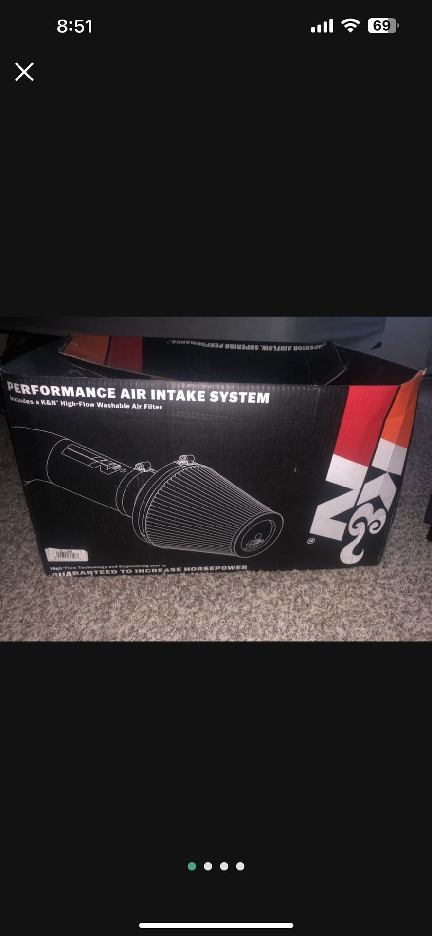 K&N Cold Air Intake