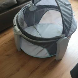 Description:
Gently used Fisher-Price On-the-Go Playpen. Clean, sturdy, and ready for a little one to enjoy! No extra accessories included. Easy setup