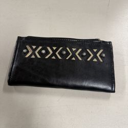 American West Genuine Leather Hand Made Womens Wallet 