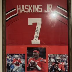 Signed / authenticated Dwayne Haskins jr OSU jersey
