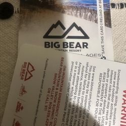 Big Bear Lift Tickets 