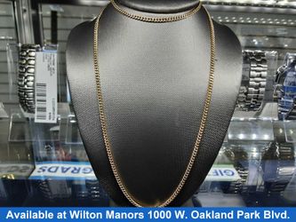 Chain - Yellow Gold 10k (.417) 6.5 grams 21 inch