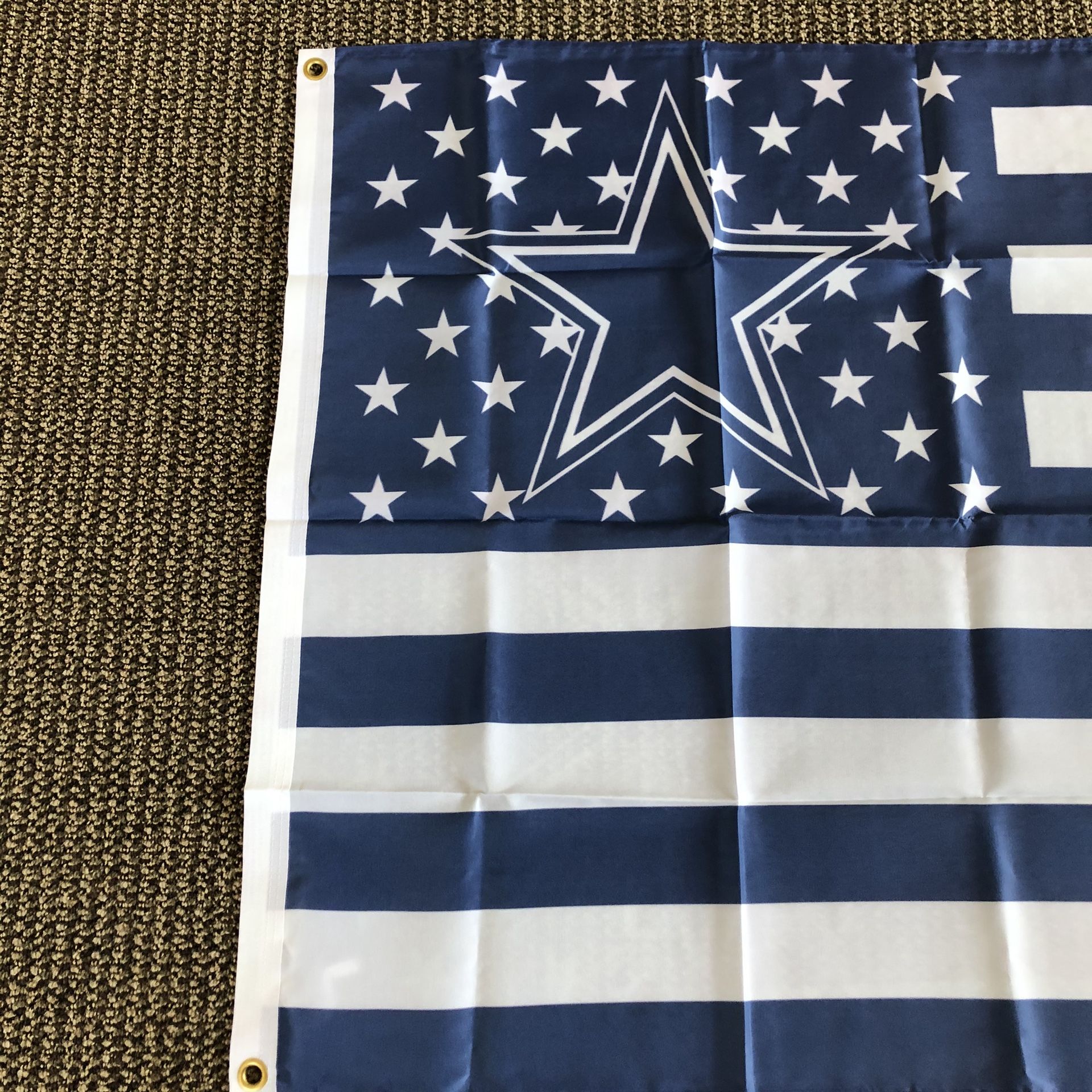 NFL Dallas Cowboys USA New Flag 3’ x 5’ Metal Grommets