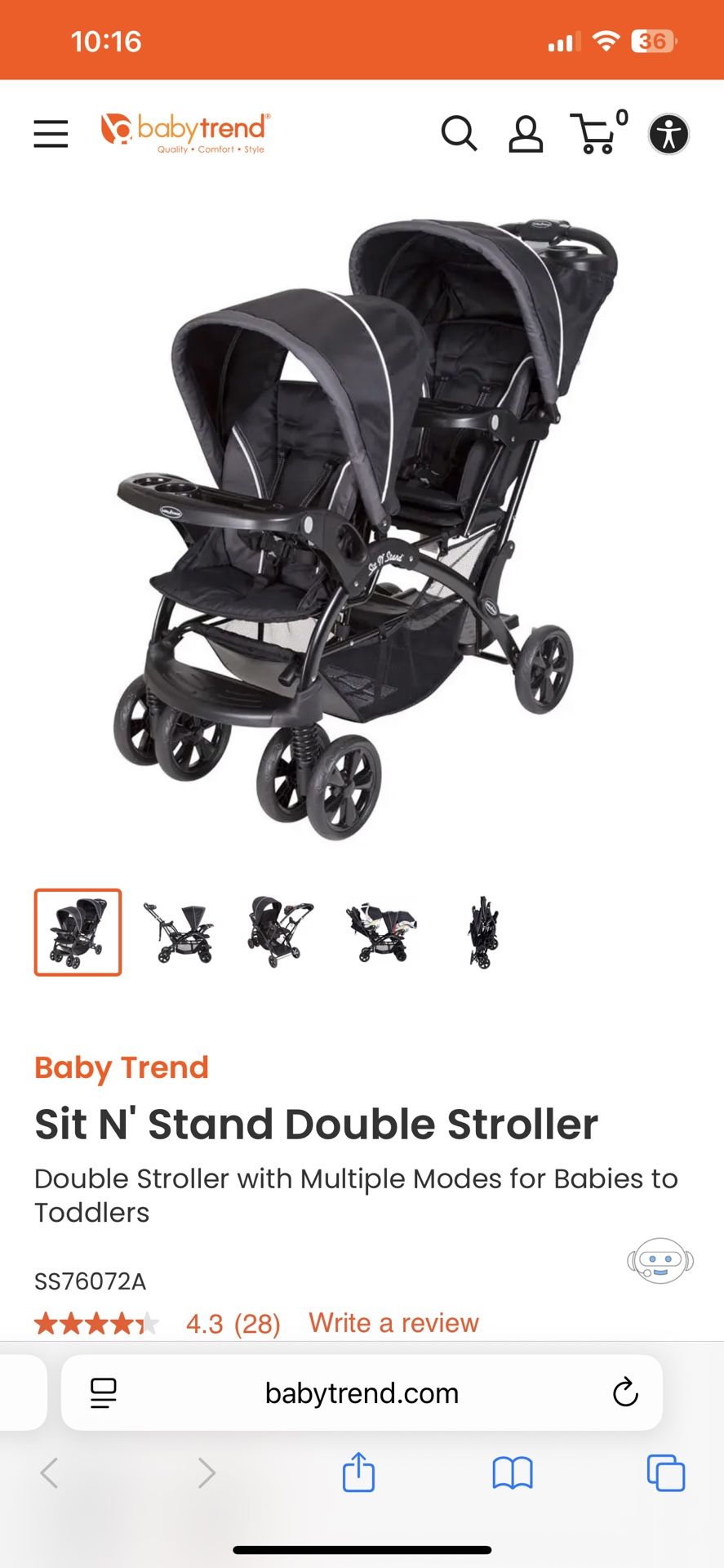 Double Stroller